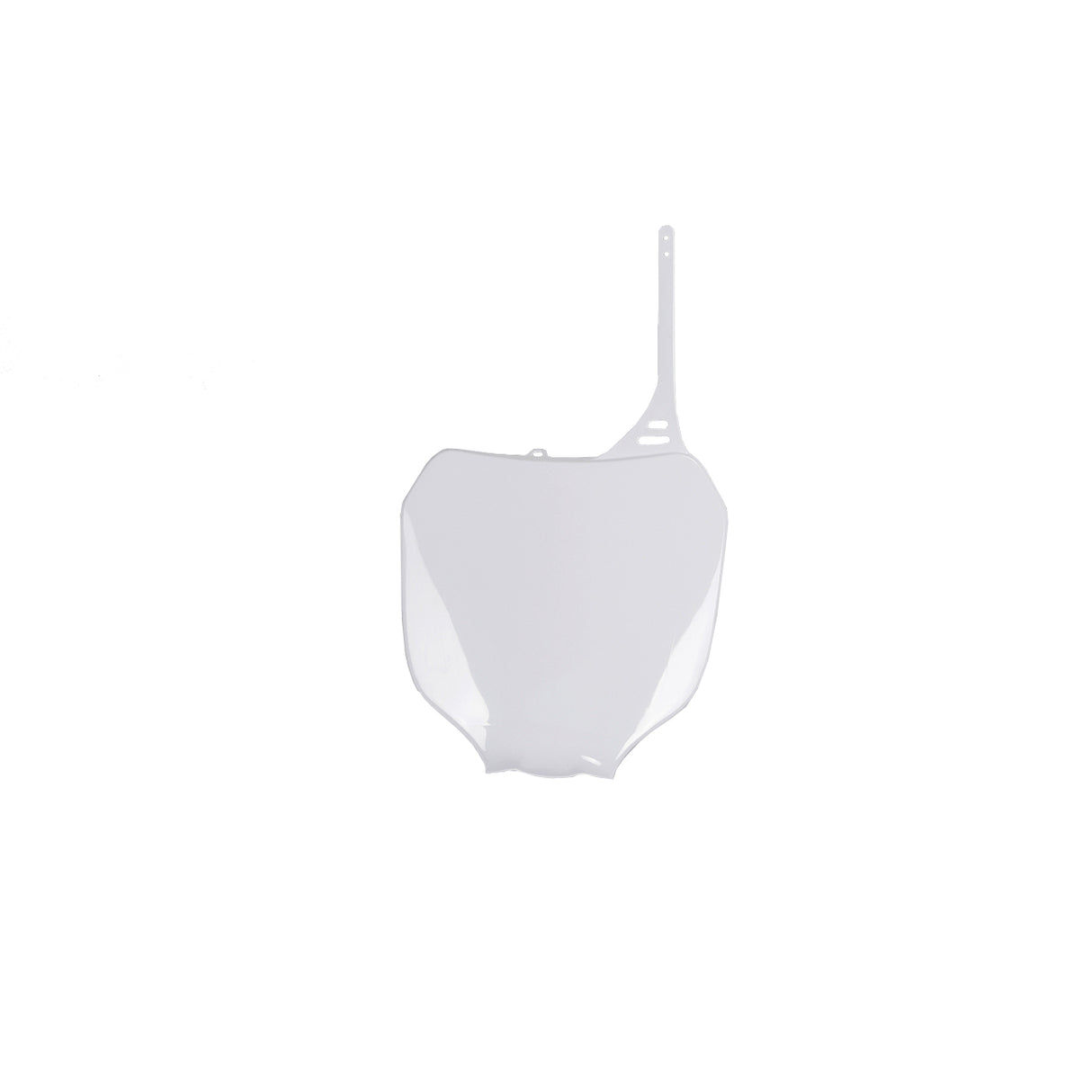 UFO Front Number Plate (White) Yamaha YZ125/250 00-05 YZF250 01-05 YZF450 03-05