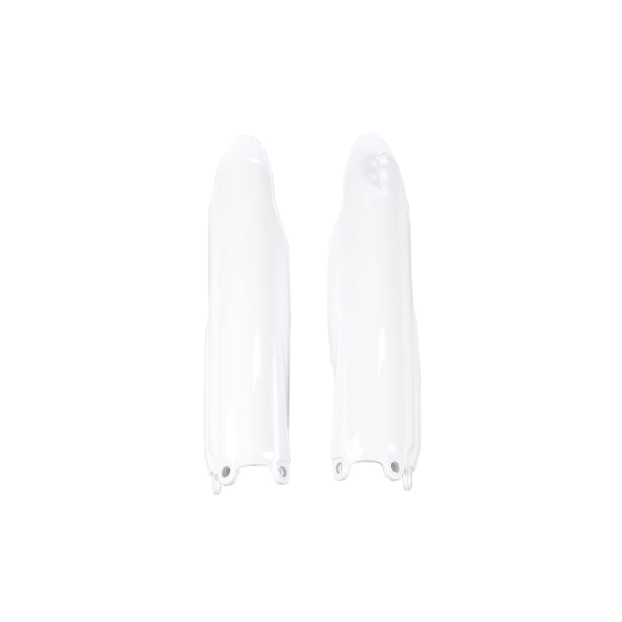 UFO Fork Slider Protectors (White) Yamaha YZ125/250 08-21 YZF250/450 08-09