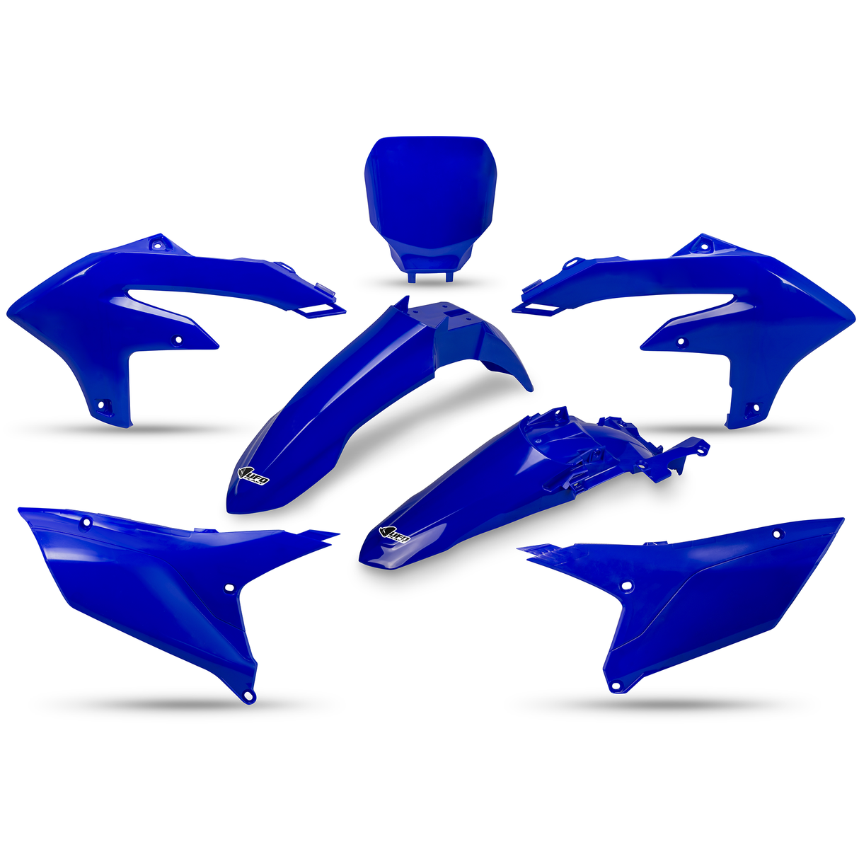 UFO Complete Plastic Kit (5pc) (OEM) Exc. Fork Guards Yamaha YZF450 23-24