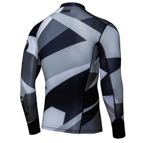 Seven MX 21.1 Zero Adult Battleship Compression Jersey (Black/Grey)