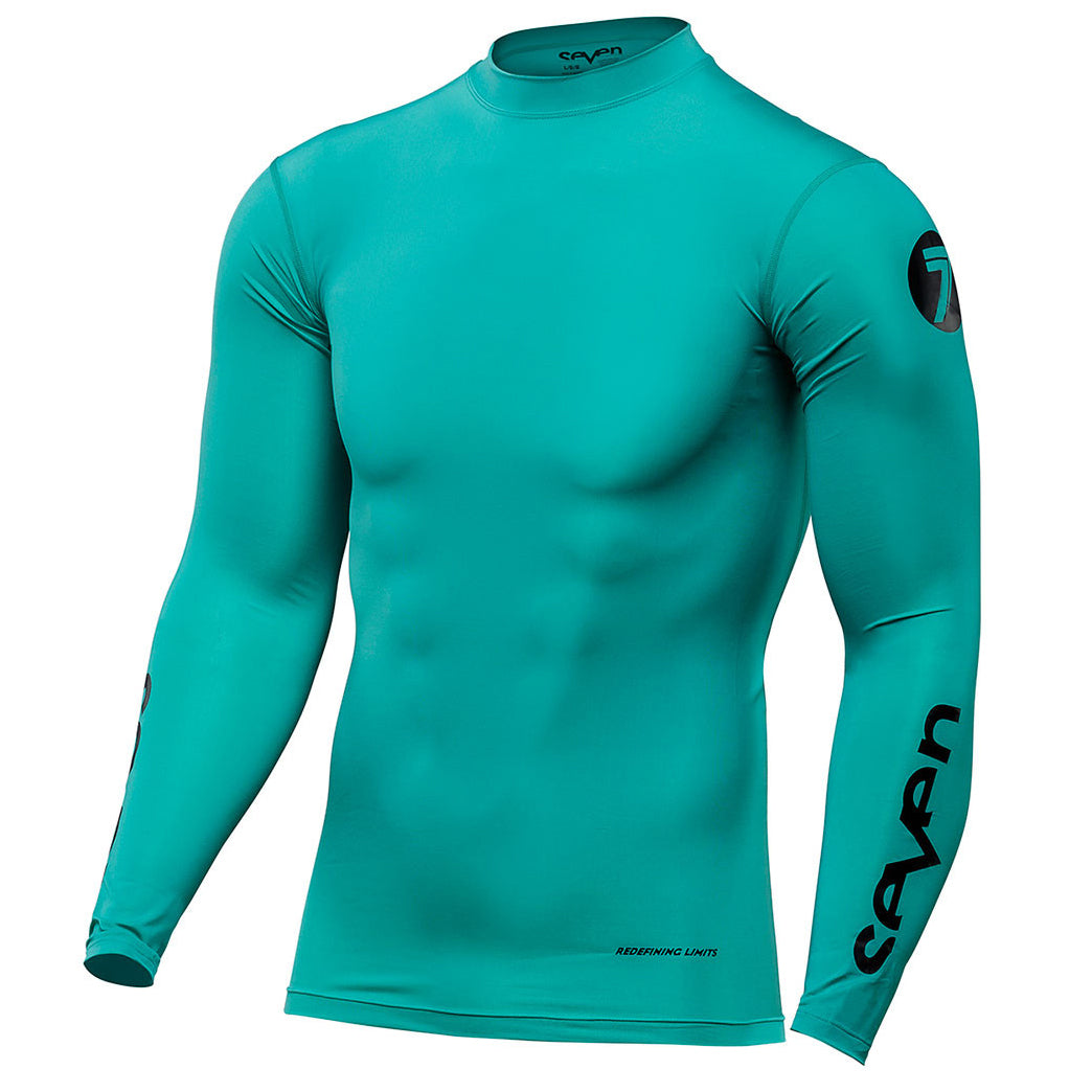 Seven MX Zero Adult Compression Jersey (Aqua Lite)