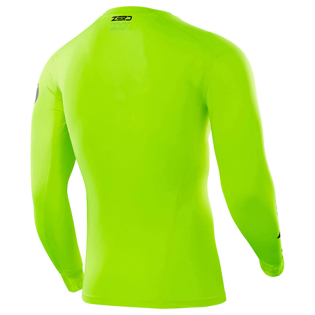 Seven MX Zero Adult Compression Jersey (Flo Yellow)