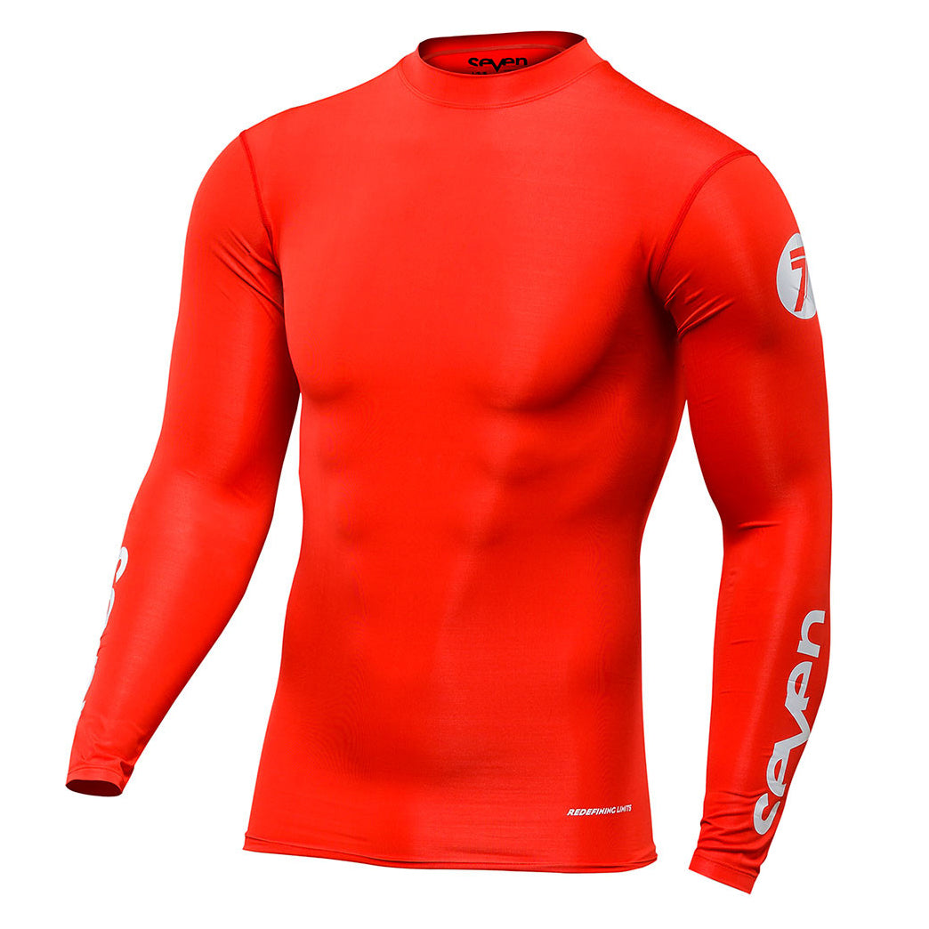 Seven MX Zero Adult Compression Jersey (Red)