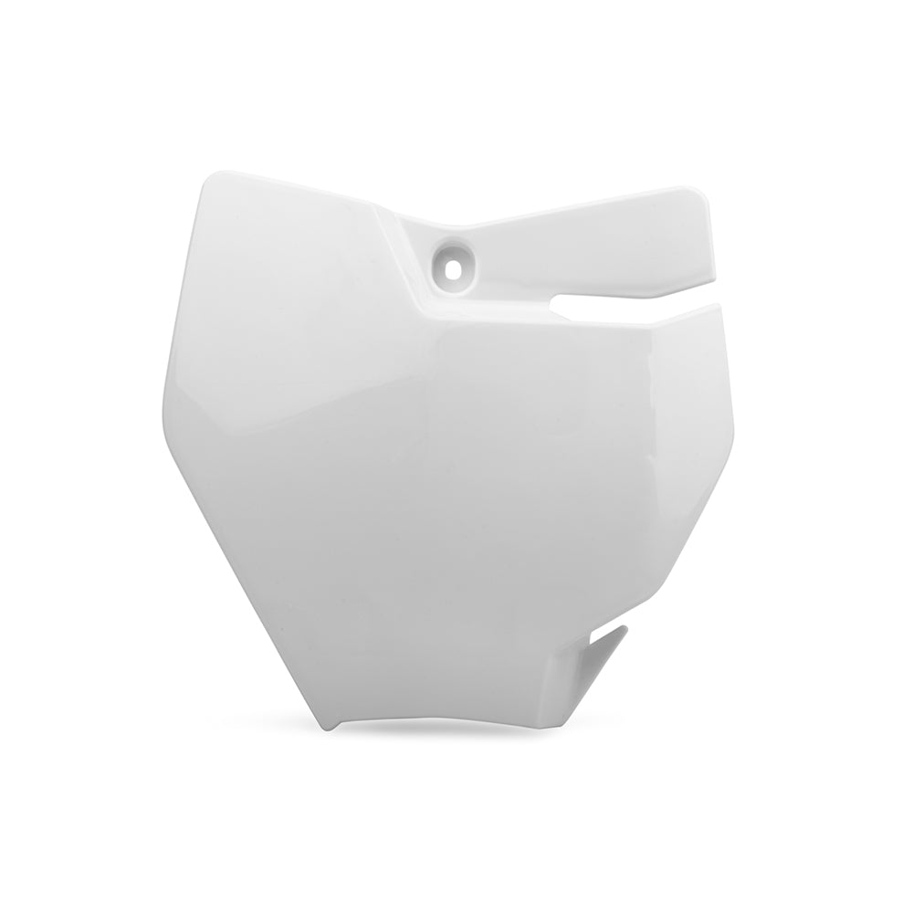 FRONT NUMBER PLATE KTM SX65 16-23 WHITE OEM