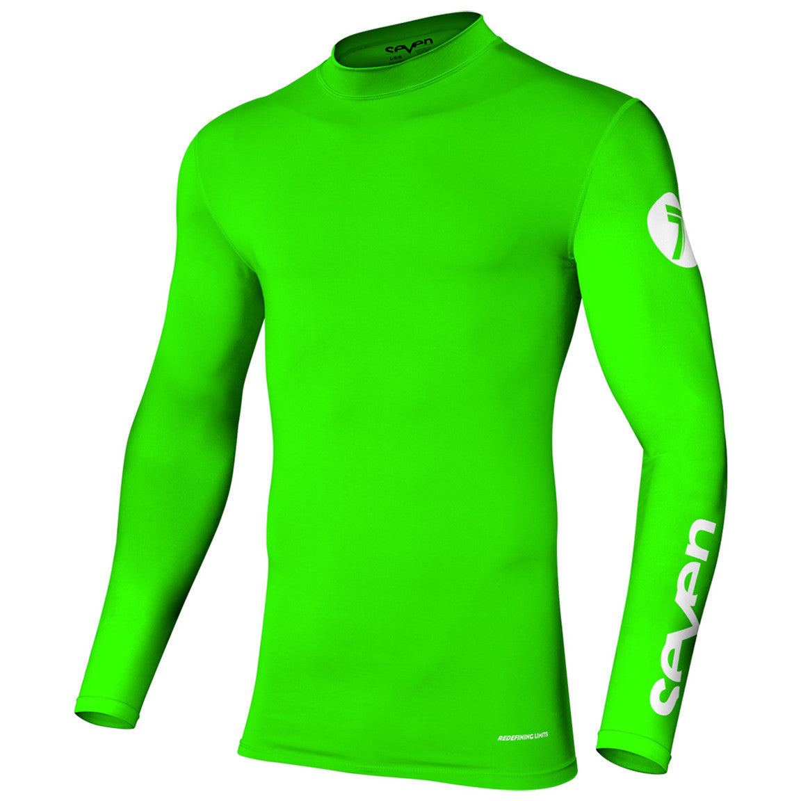 Seven MX Zero Adult Compression Jersey (Flo Green)
