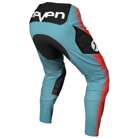 Seven MX 24.1 Youth Zero Dissolve Pant Flo Red/Blue