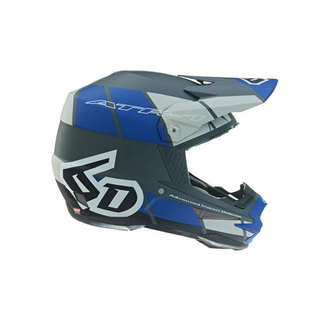 ATR-1 Shear Helmet in Blue, Grey, and Black Color Scheme
