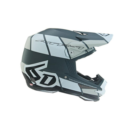ATR-1 Shear Helmet in White, Grey, and Black Color