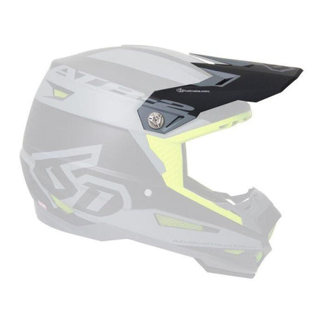 ATR-2 Visor Sector Grey Black helmet accessory with sleek design and modern style.