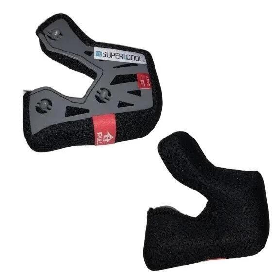 ATR-2 SuperCool Cheek Pads for enhanced comfort and cooling in helmets.