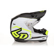 High-visibility ATR-2 Delta helmet in neon yellow with advanced safety features and sleek design.