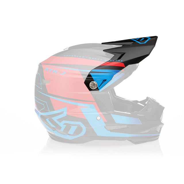 Blue/Red/Black ATR-2 Visor Mach Helmet Accessory