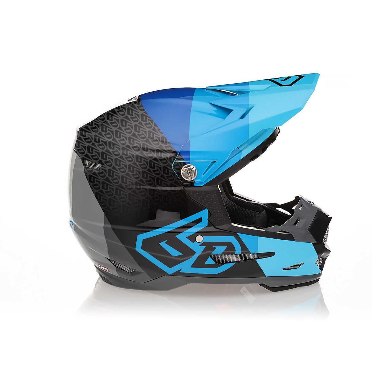 ATR-2 Range Blue helmet with advanced safety features and sleek design.