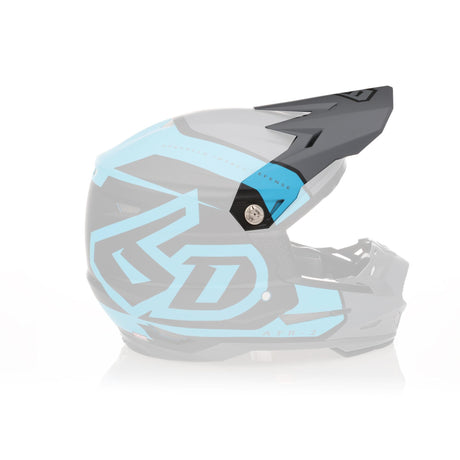 Cyan Matte ATR-2 Visor Torque Helmet Accessory