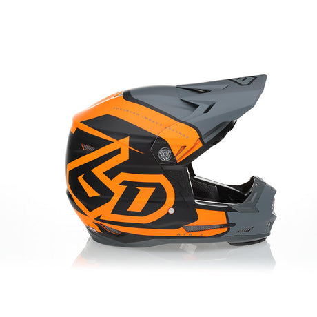 Neon Orange and Grey Matte ATR-2Y Youth Torque Helmet