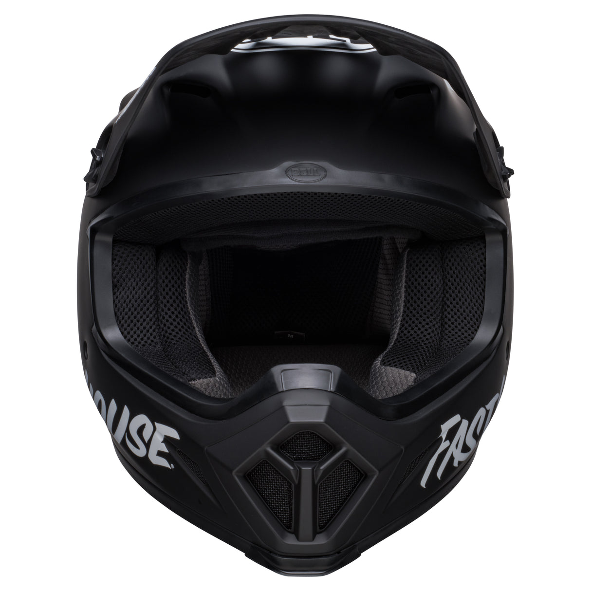 Bell MX 2025 MX-9 Mips Adult Helmet (Fasthouse Prospect Matte Black/White)