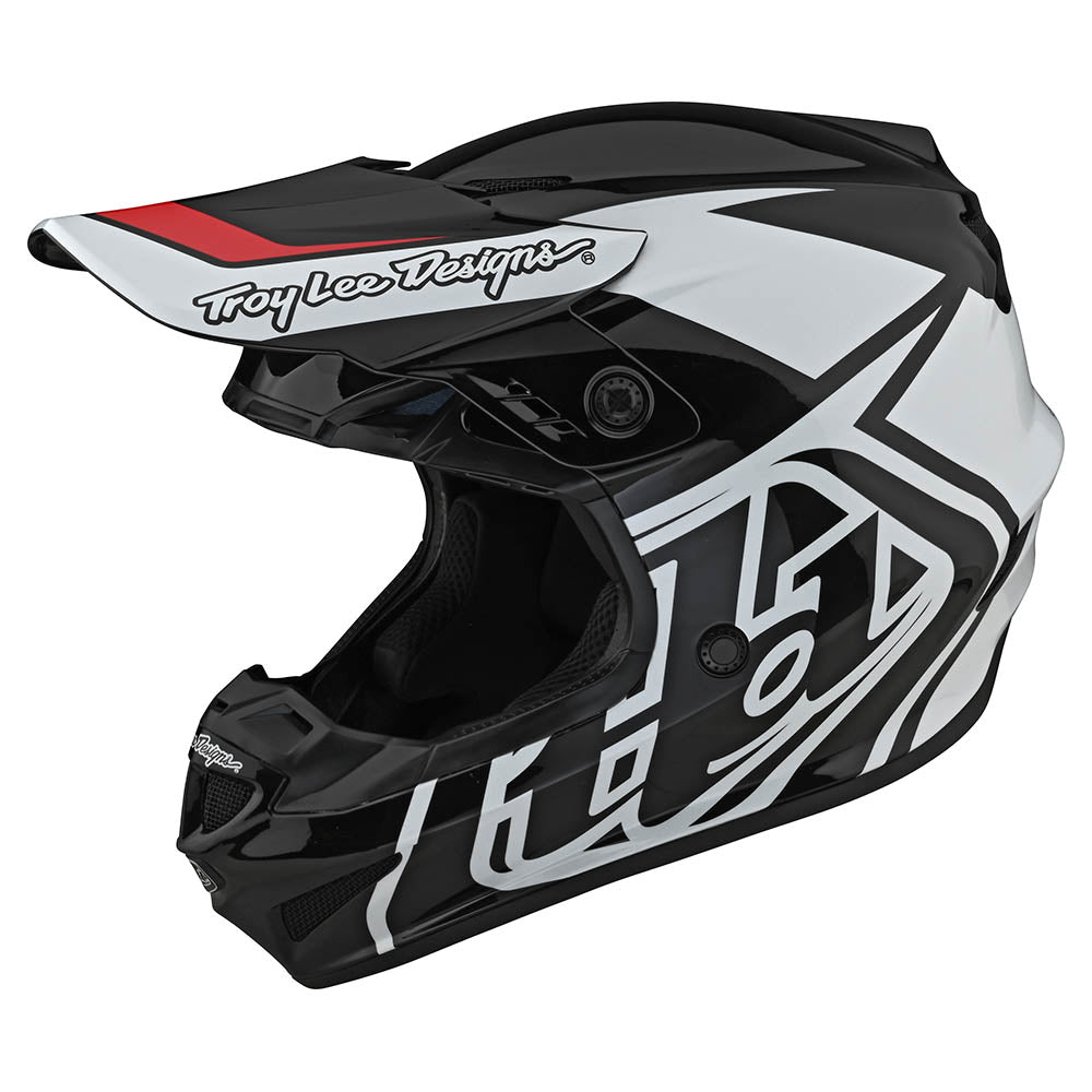 Troy Lee Designs GP Helmet Overload Black / White