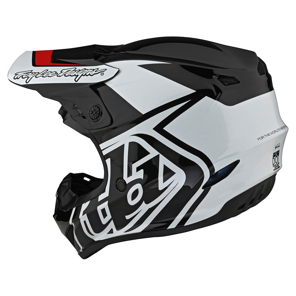 Troy Lee Designs GP Helmet Overload Black / White