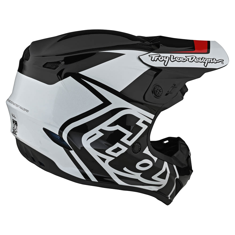 Troy Lee Designs GP Helmet Overload Black / White