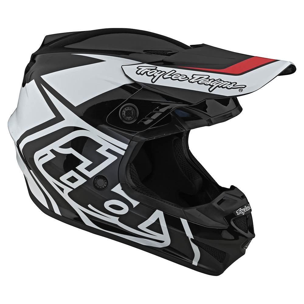 Troy Lee Designs GP Helmet Overload Black / White