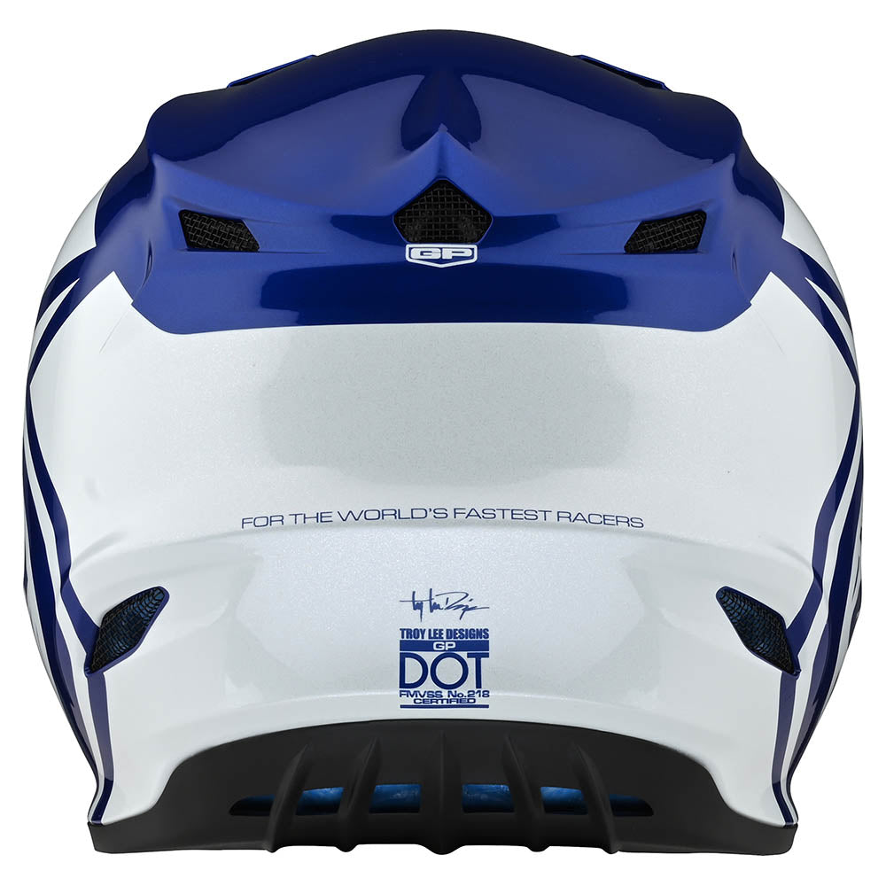 Troy Lee Designs GP Helmet Overload Blue / White