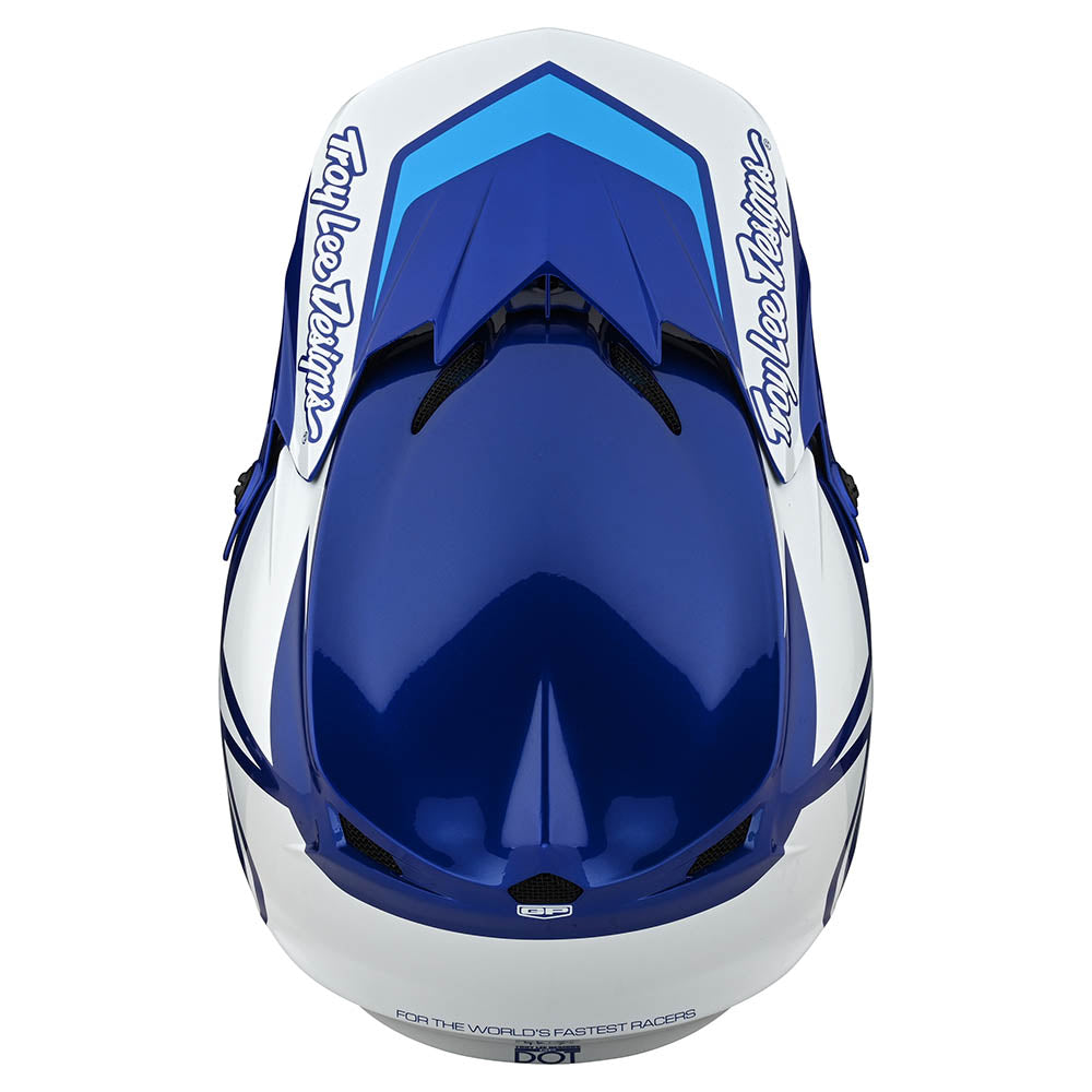 Troy Lee Designs GP Helmet Overload Blue / White