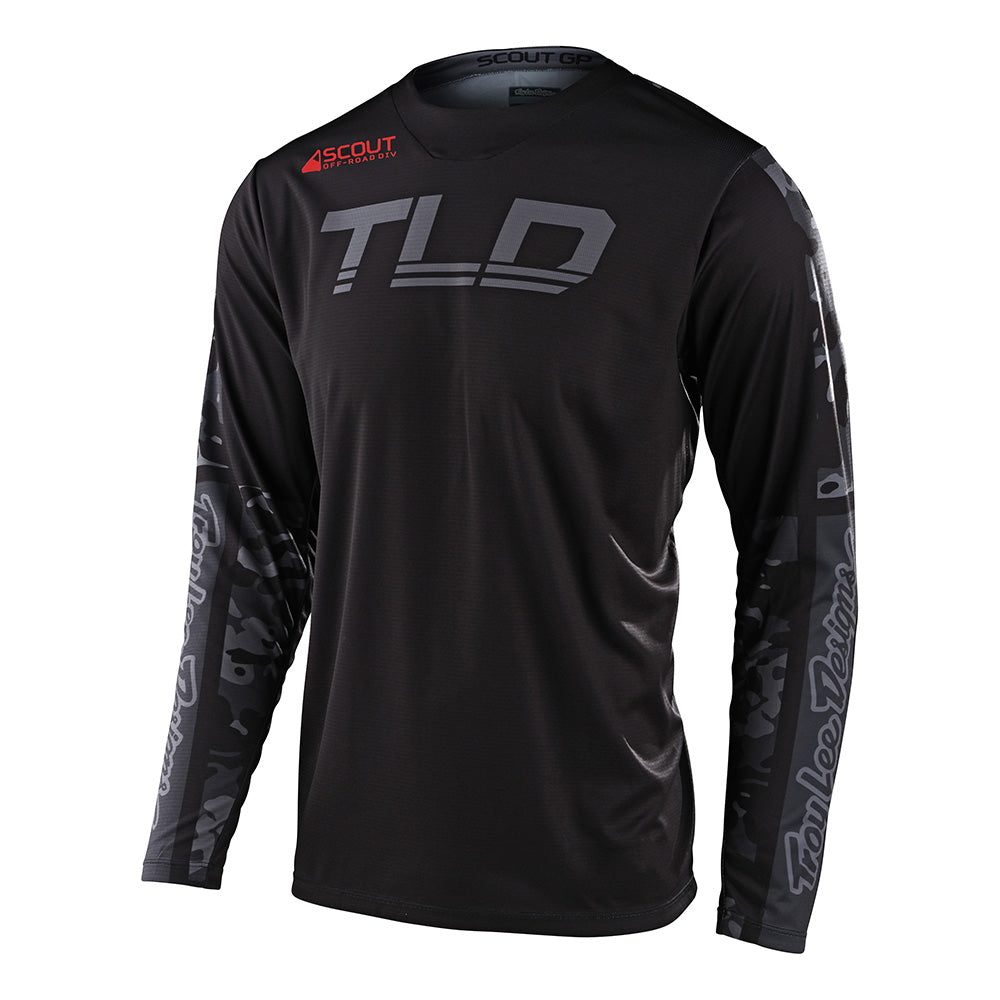 Troy Lee Designs Scout GP Off-Road Jersey Recon Camo Black