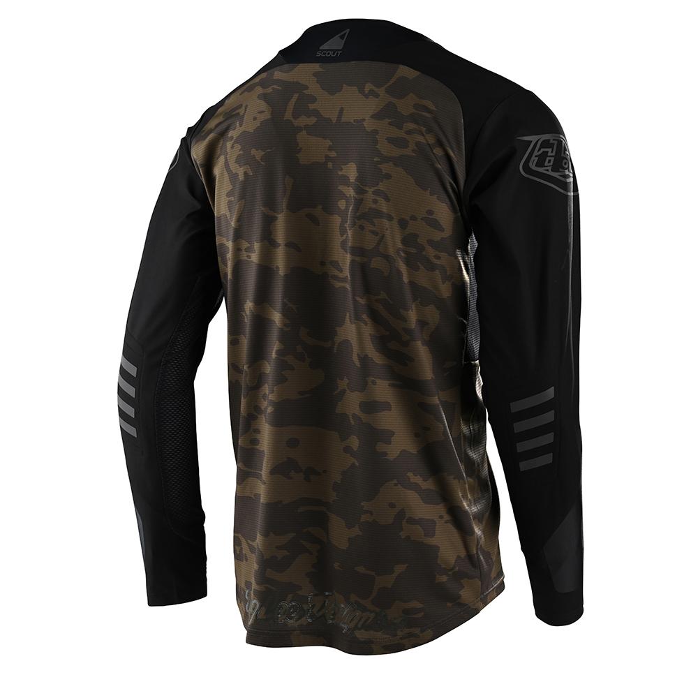 Troy Lee Designs Scout SE Off-Road Jersey Systems Camo Green
