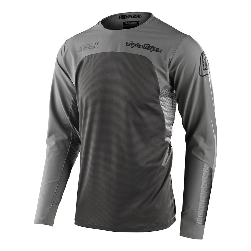 Troy Lee Designs Scout SE Off-Road Jersey Systems Gray