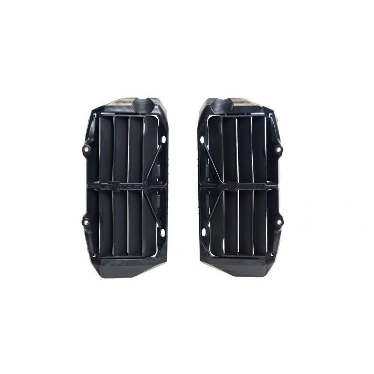 Rtech O/S Reinforced Rad Louvers (2 Pcs) (Black) KTM SX125-150-250 19-24 SXF 19-24