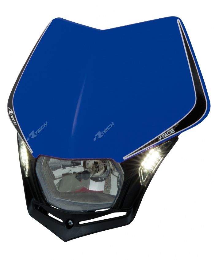 Rtech V-Face LED Headlight (YZF Blue-Black)
