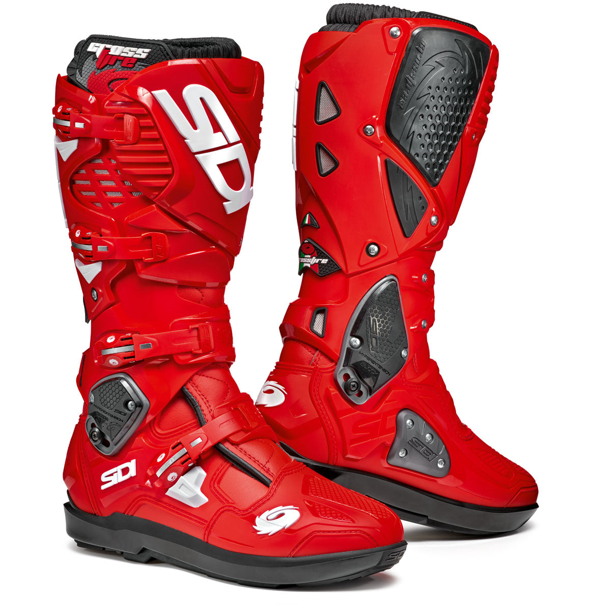 SIDI CROSSFIRE 3 SRS MX BOOTS RED