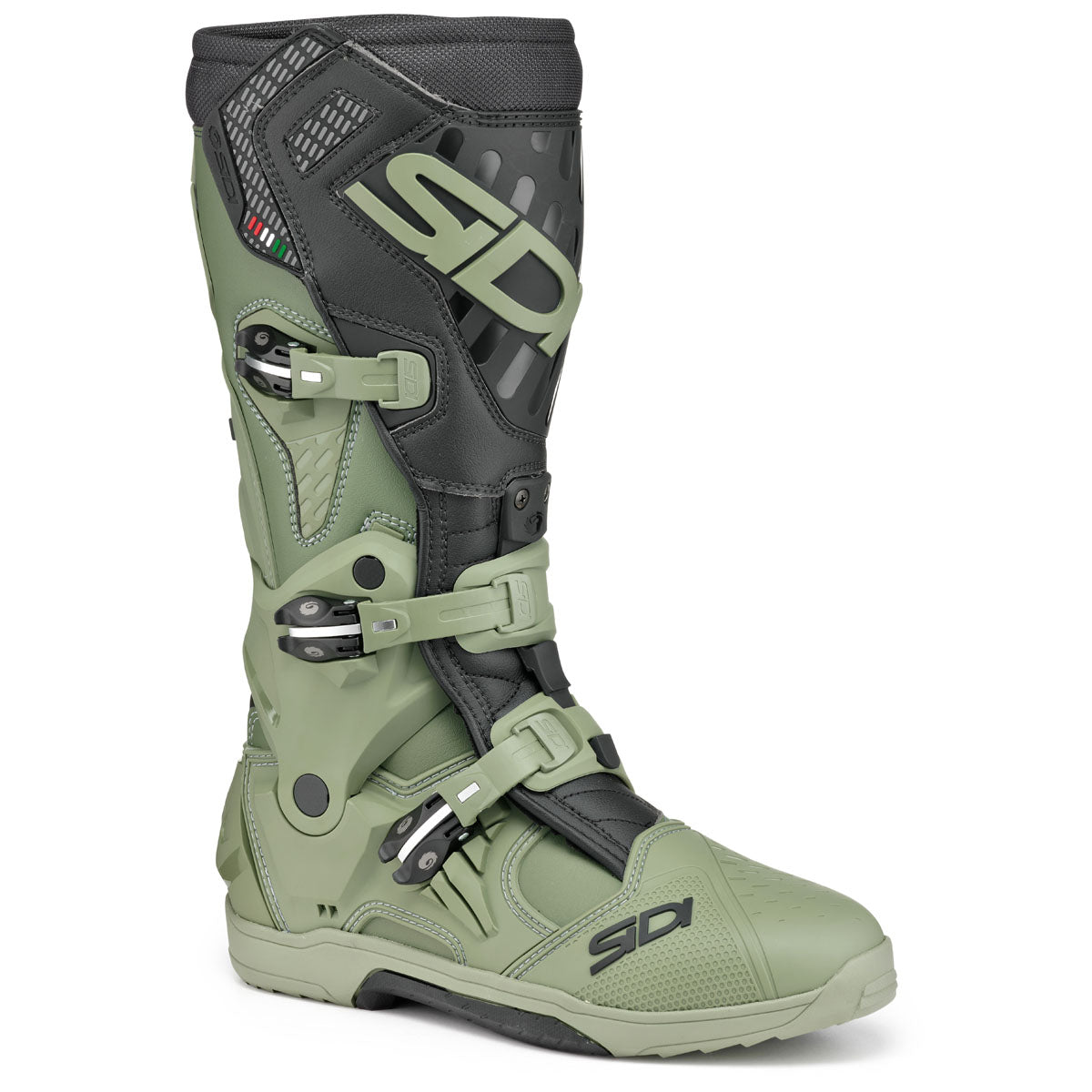 SIDI CROSSAIR ARMY/BLACK MX BOOTS