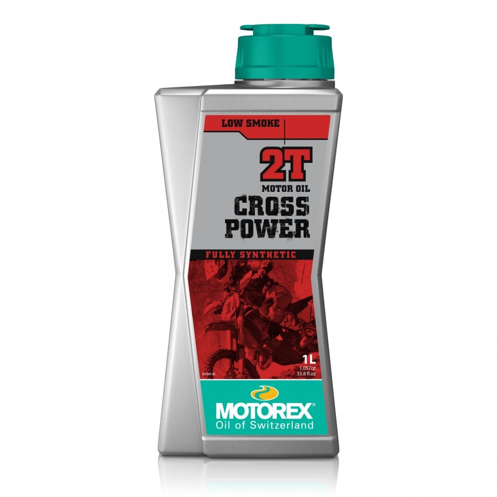 MOTOREX CROSS POWER 2T FULLY SYNTHETIC PRO PERFORMANCE JASO FD 1L