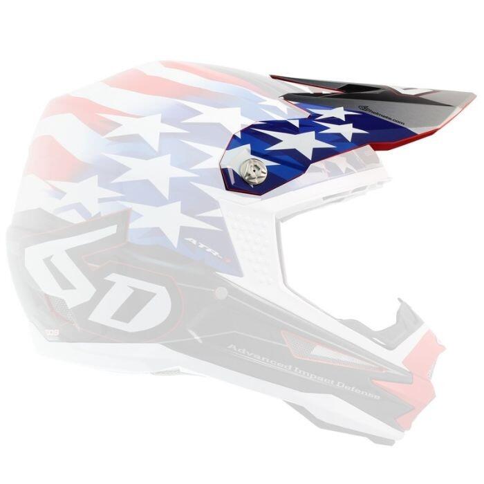 ATR-1 Visor Patriot RWB featuring red, white, and blue design.