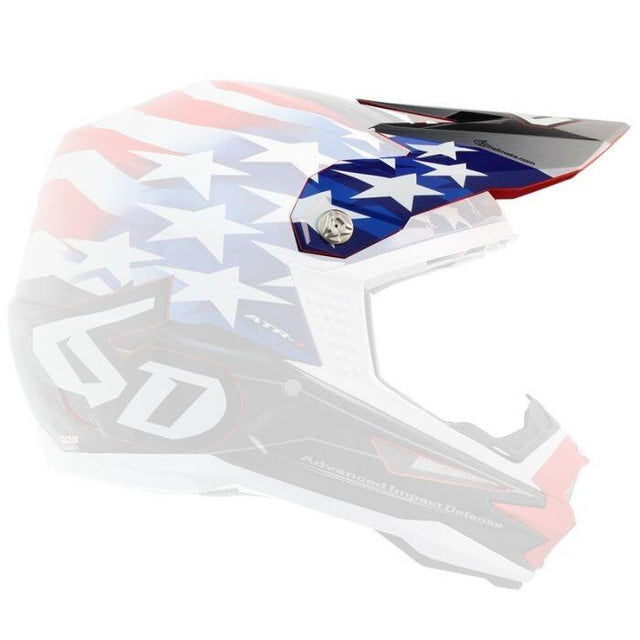ATR-1 Visor Patriot RWB featuring red, white, and blue design.
