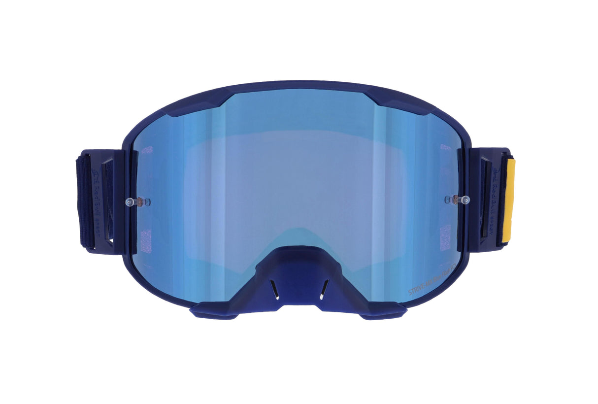 Red Bull SPECT Strive Blue - Blue/Purple Mirror Double Lens