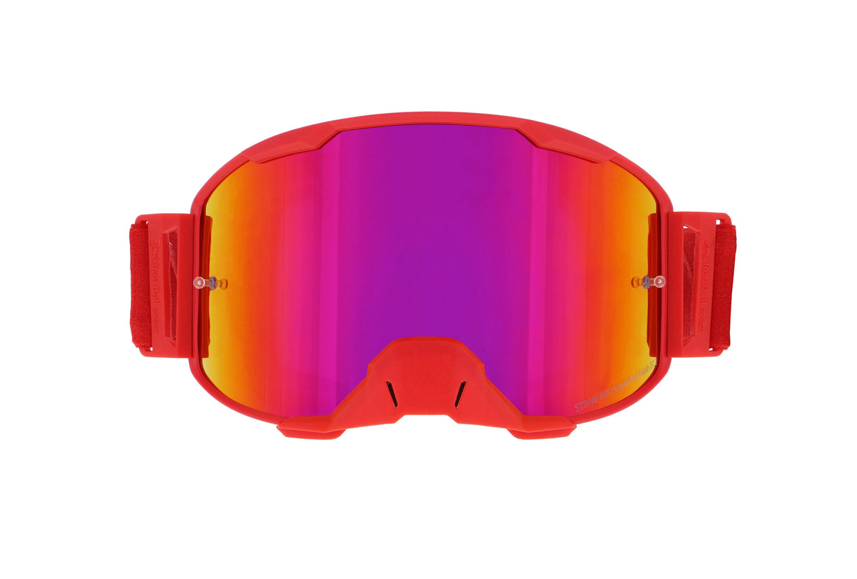 Red Bull SPECT Strive Red - Purple/Red Mirror Double Lens