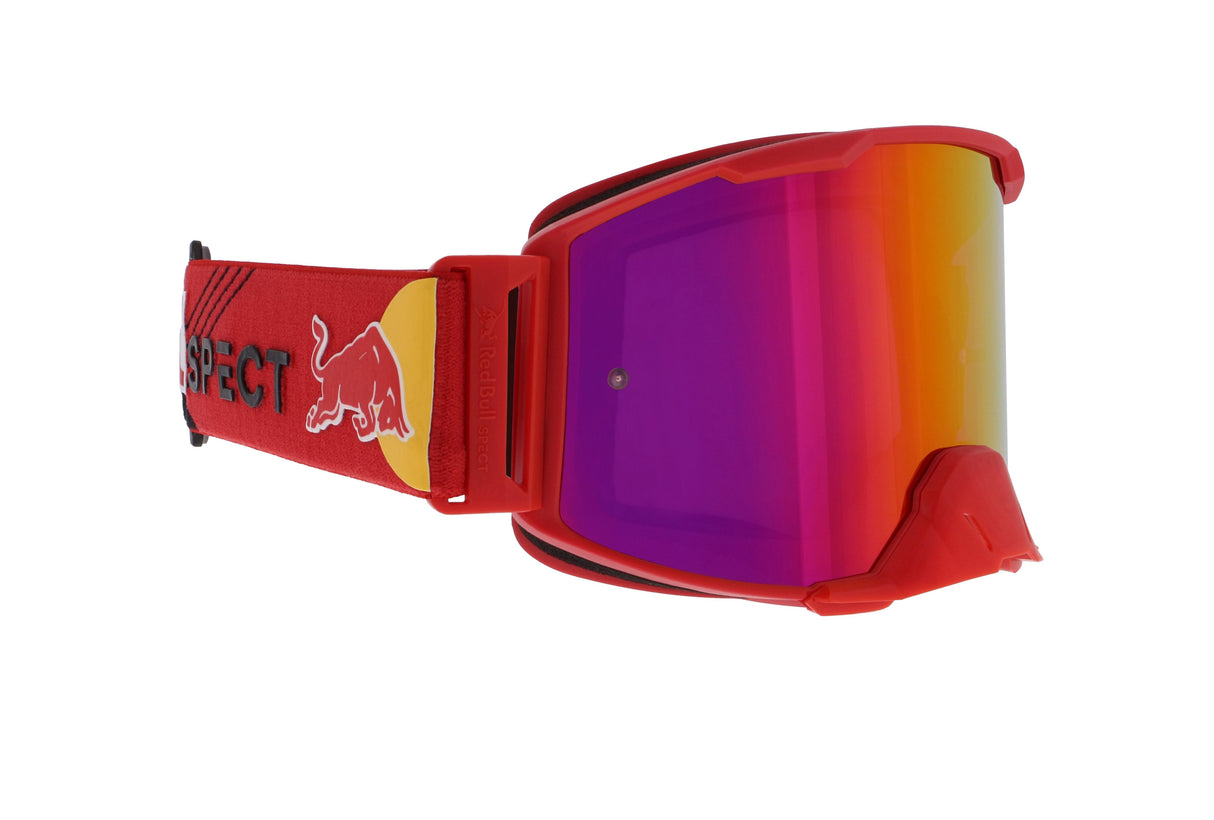 Red Bull SPECT Strive Red - Purple/Red Mirror Double Lens