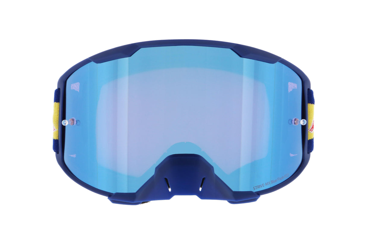 Red Bull SPECT Strive Blue - Blue Mirror Single Lens