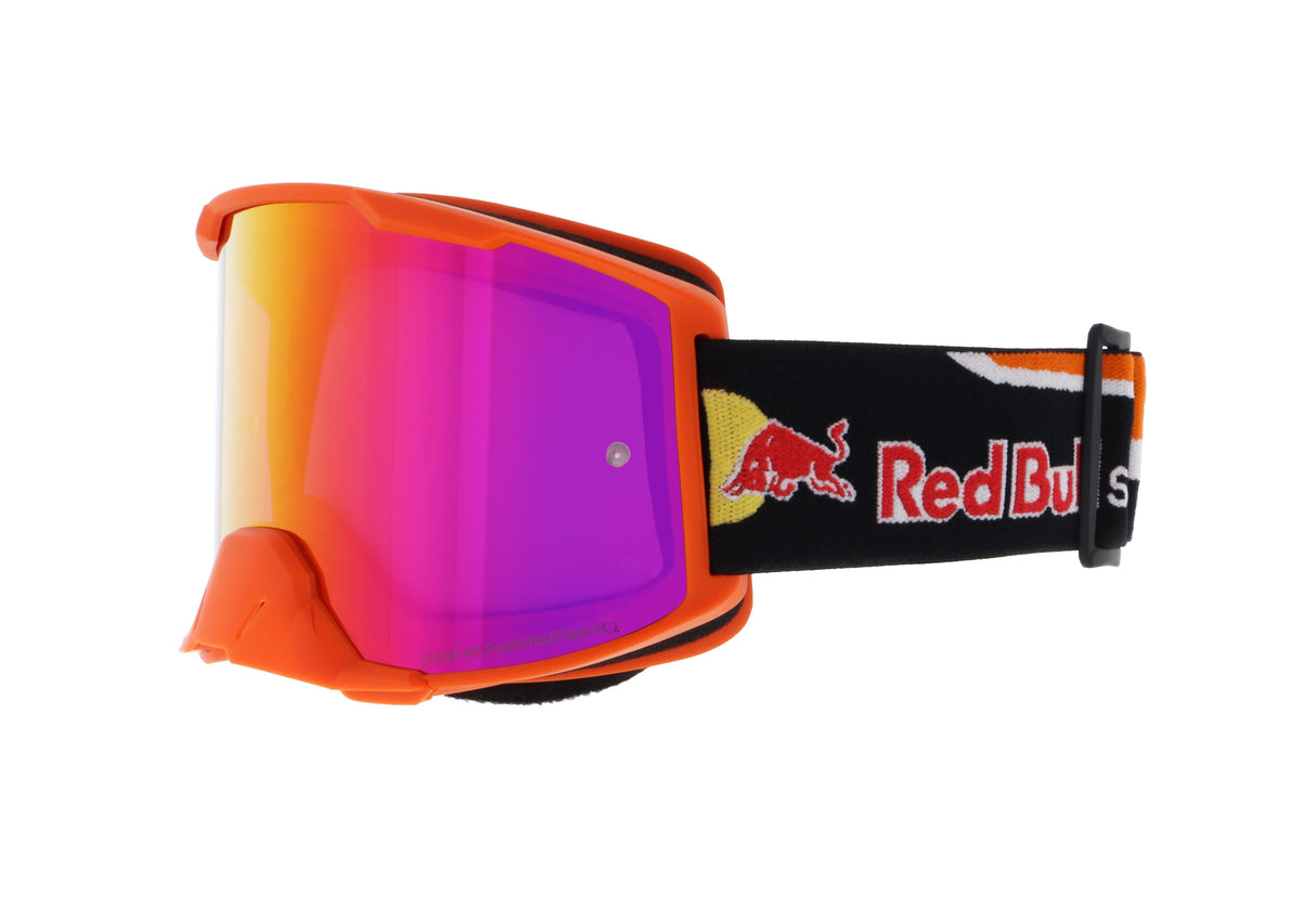 Red Bull SPECT Strive Orange - Purple Mirror Single Lens