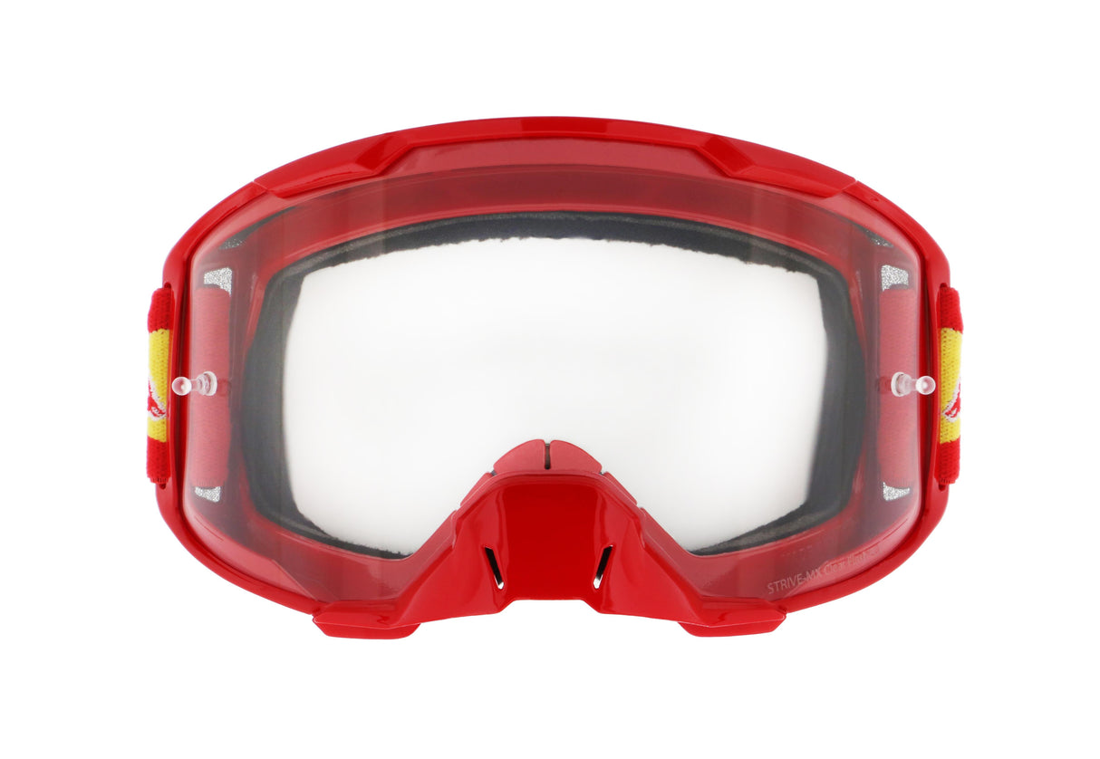 Red Bull SPECT Strive Red - Clear Single Lens