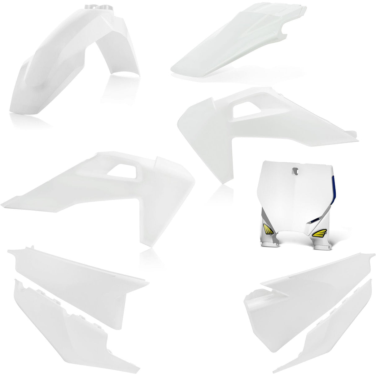 Cycra 5 Piece Plastic kit Husqvarana TC/FC 19-22 White