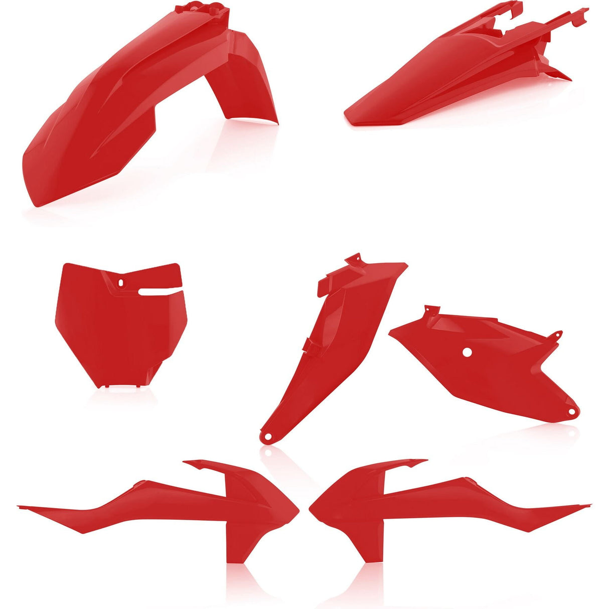 Cycra 5 Piece Plastic kit Gas Gas MC85 21-23 Red