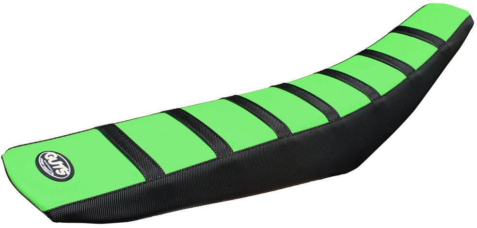 GUTS Racing Ribbed Velcro Cover Black with Green Top Kawasaki KX450F 16-18