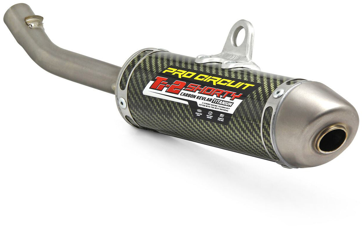 Pro Circuit Ti-2 carbon silencer Honda CR125R 02-07