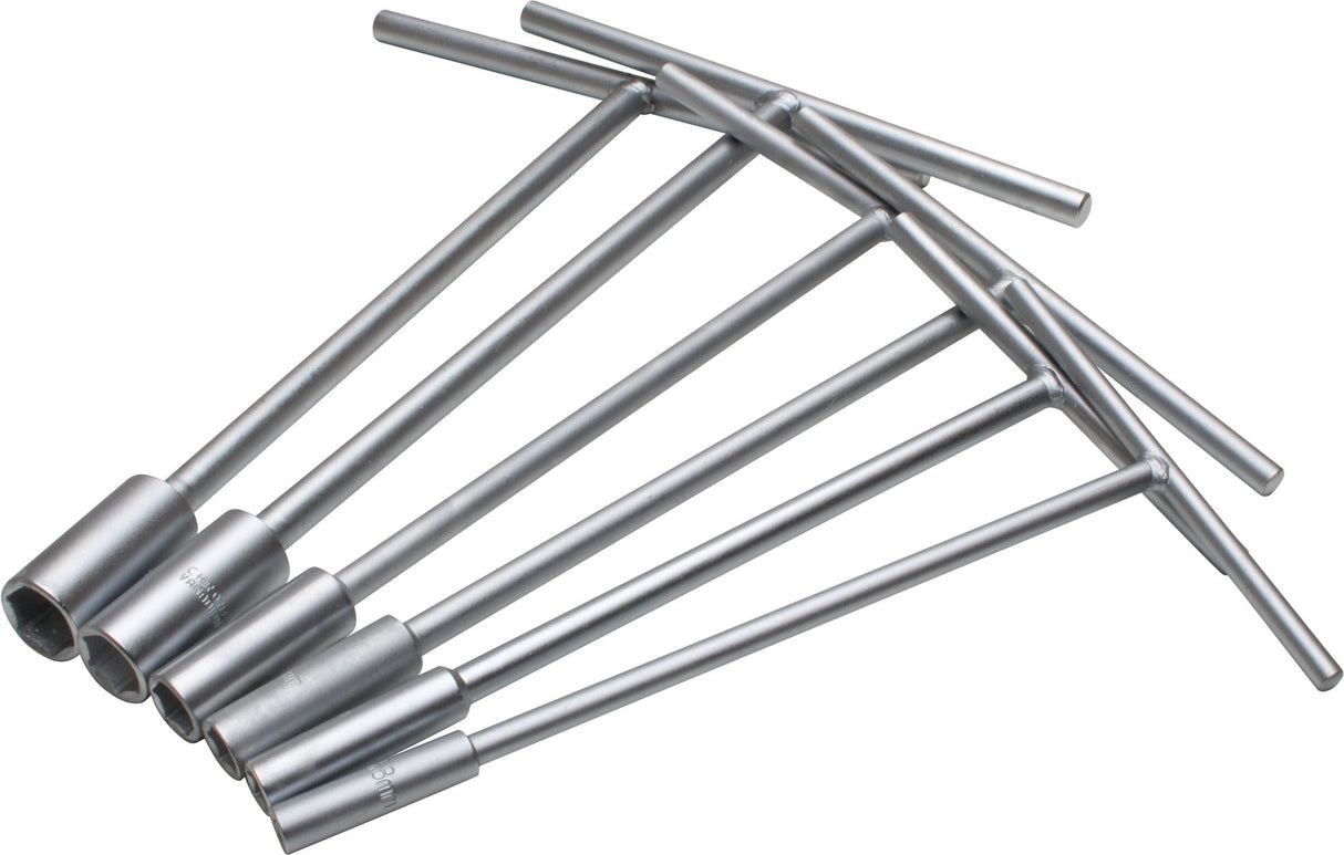 Motion Pro T-Handle sockets (set of 6) 8,10,12,14,17,19mm