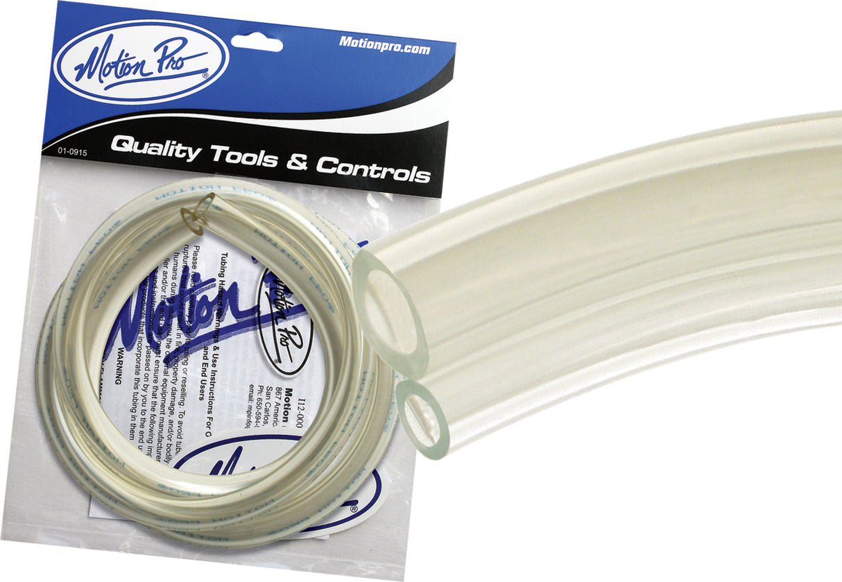 Motion Pro MP Premium Fuel Line, Clear 1/4" ID X 3'