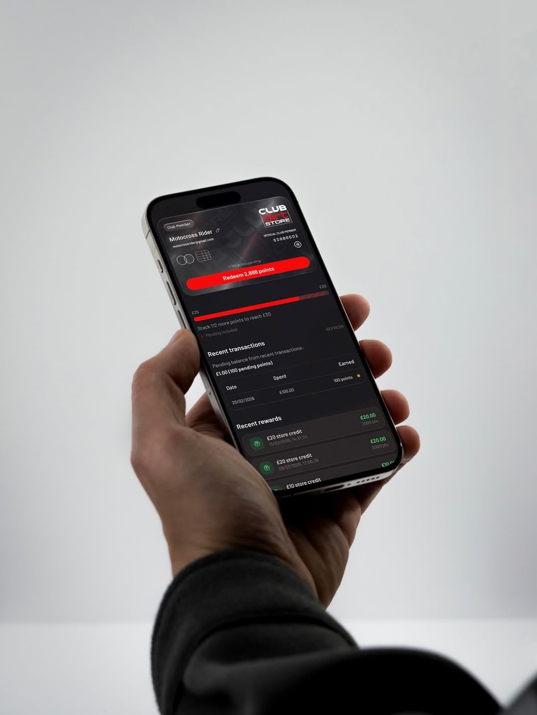 Club Dirt Store Points Boosted to 5x: Get Rewarded Every Time You Ride