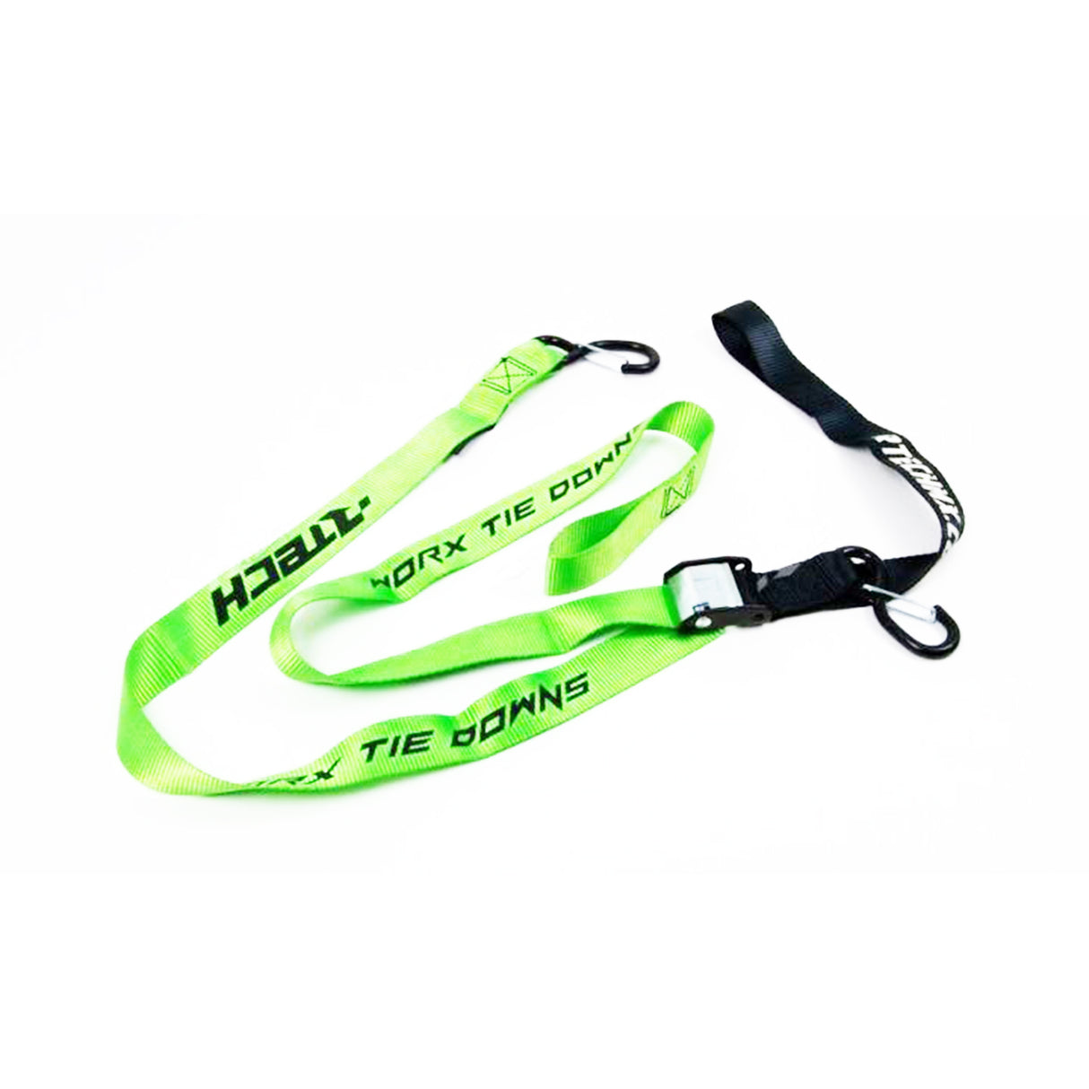 TIE DOWN REINFORCED 38mm GREEN, RTECH R-CINGHIAVE15